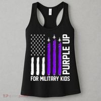 Purple Up For Military Kids Women's Tank Top thumb 3