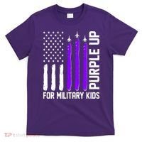 Purple Up For Military Kids T-Shirt thumb 0