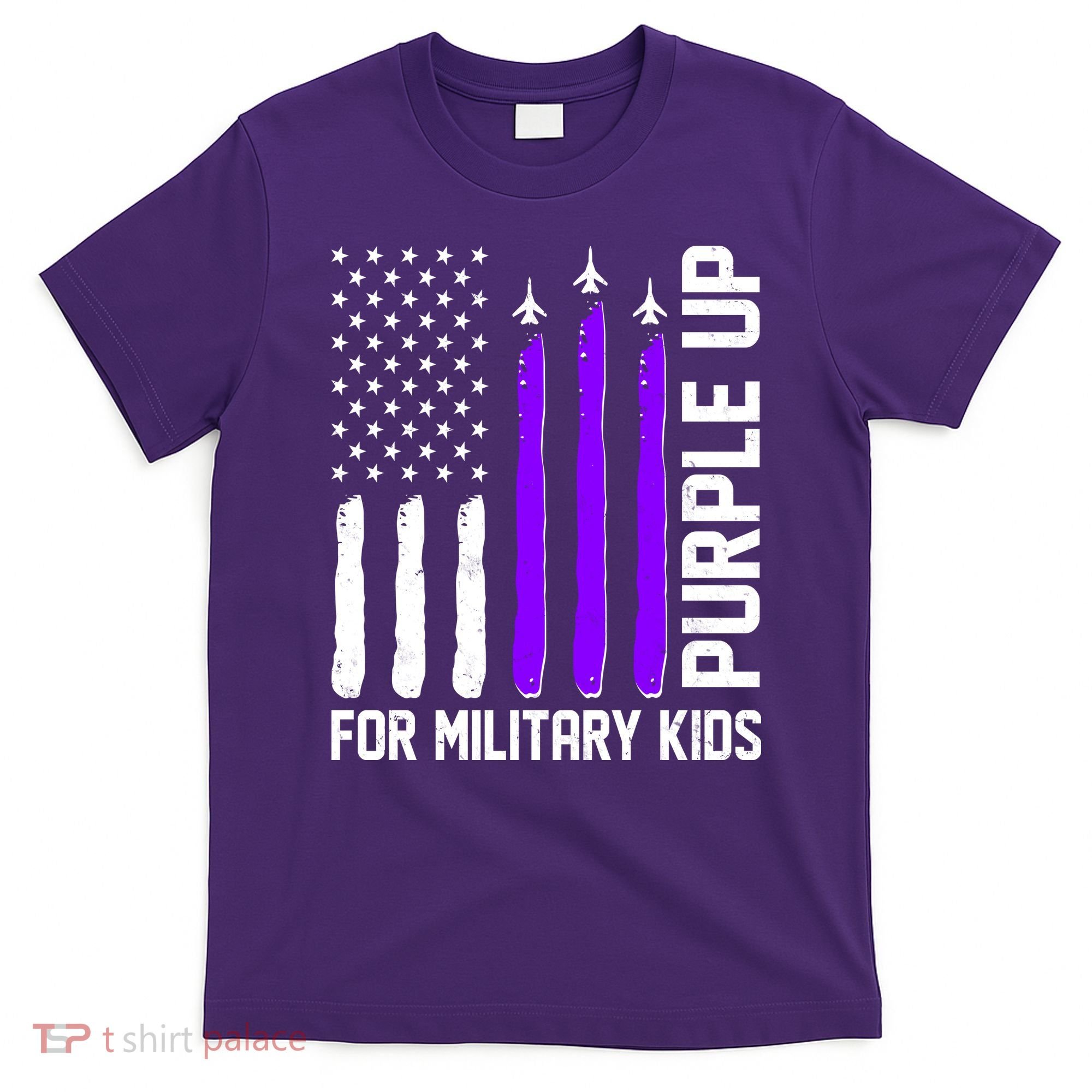 Purple Up For Military Kids T-Shirt