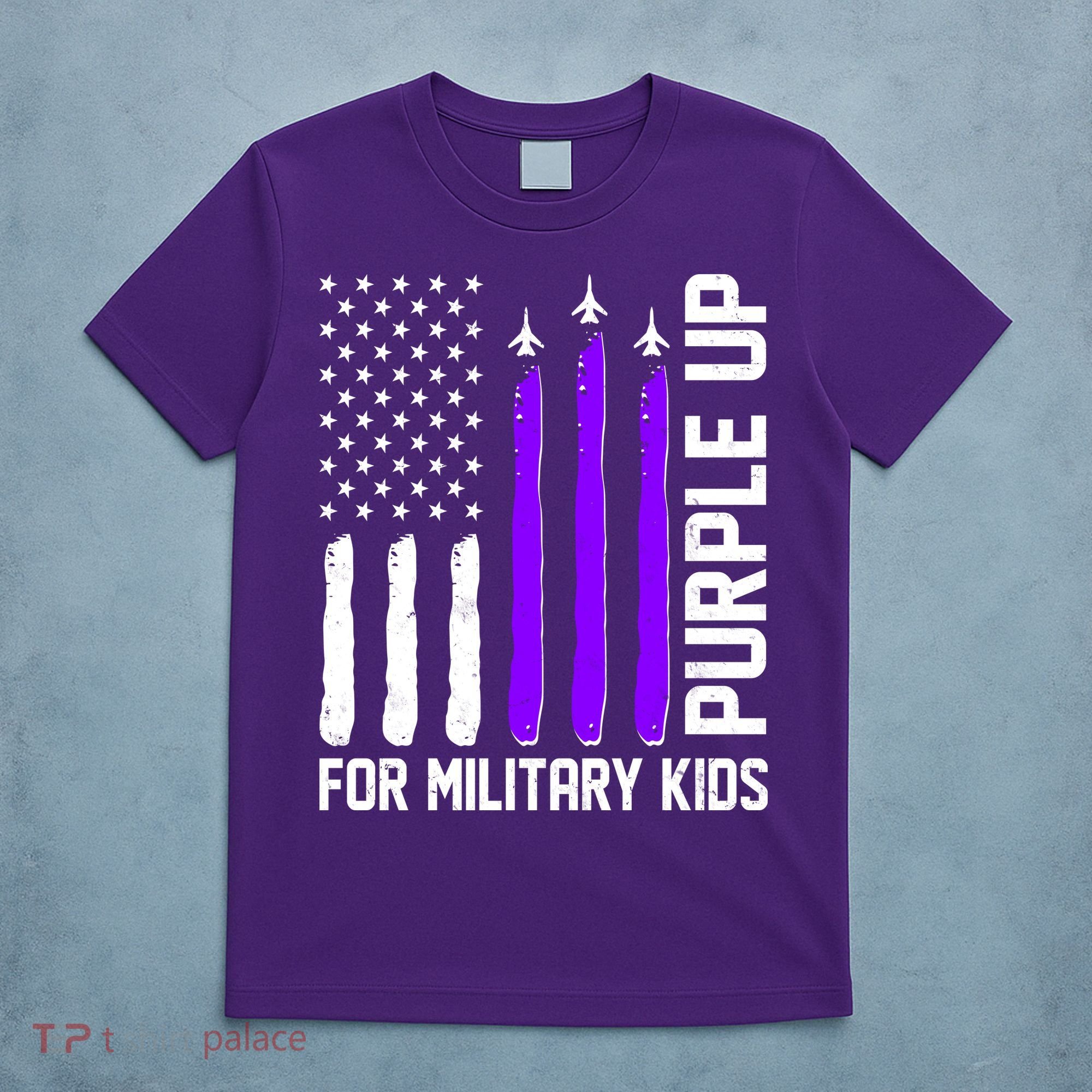 Purple Up For Military Kids T-Shirt