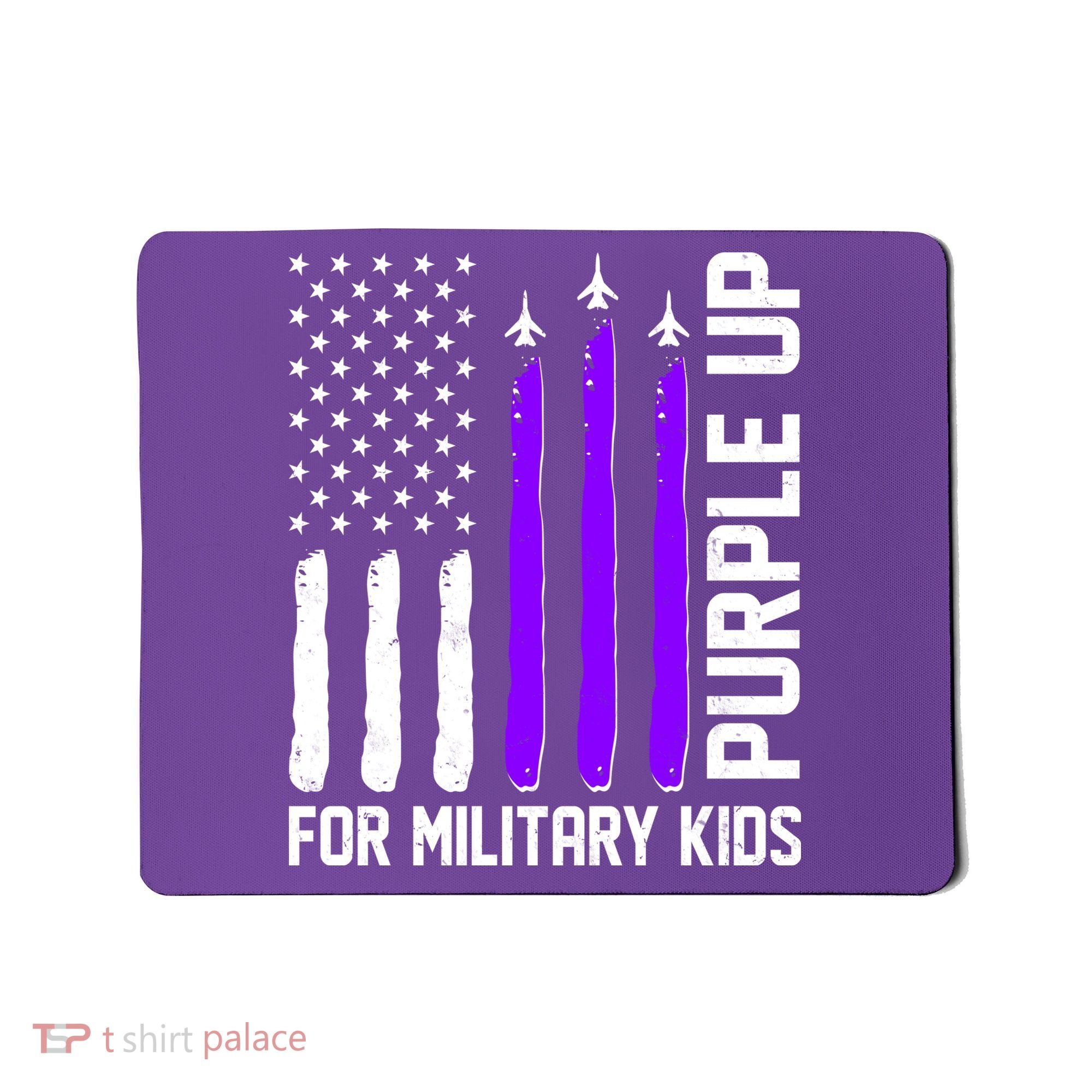 Purple Up For Military Kids Mousepad