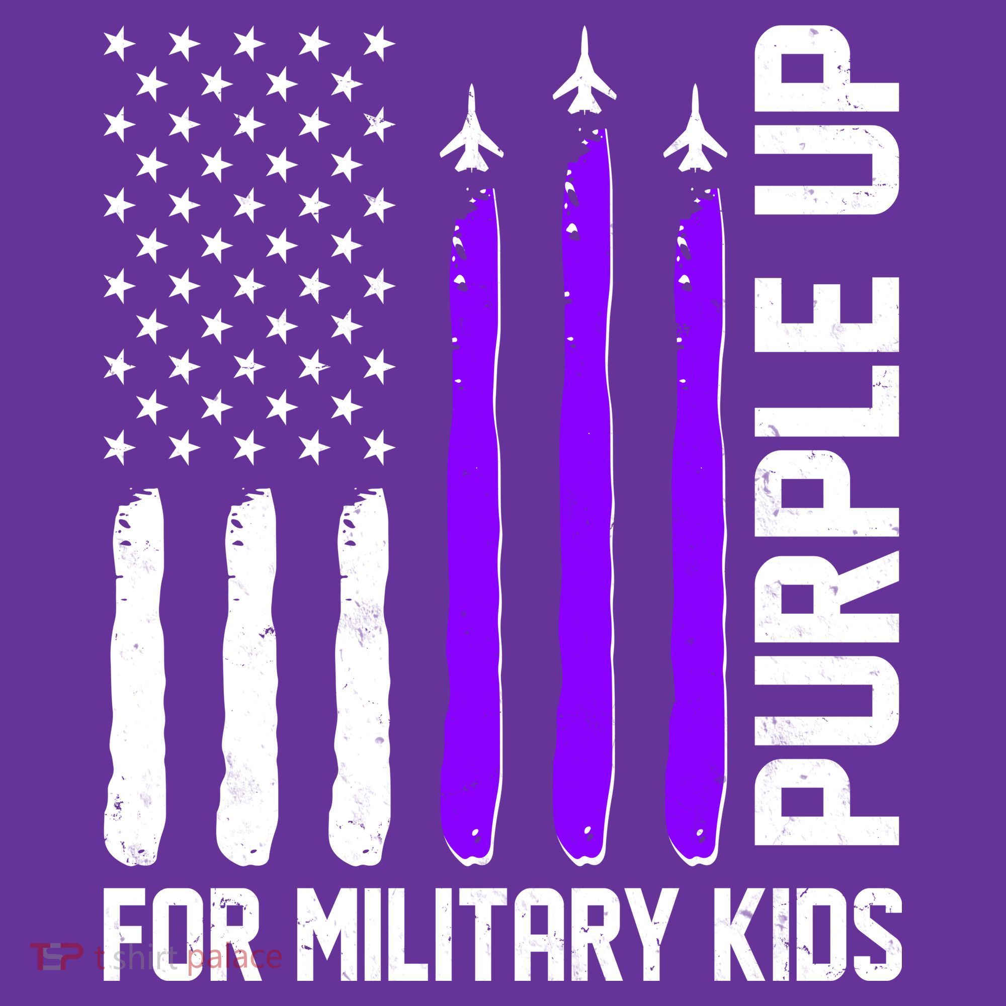 Purple Up For Military Kids Mousepad