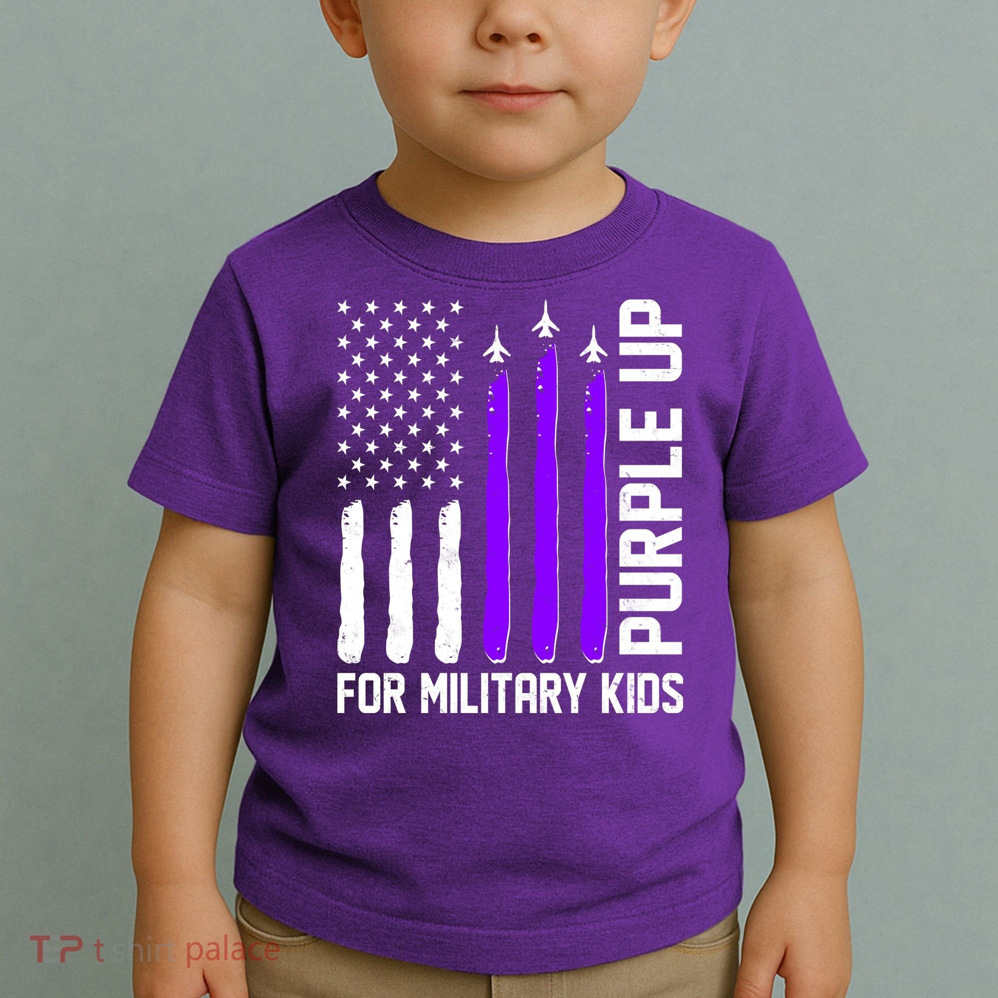Purple Up For Military Kids Toddler T-Shirt