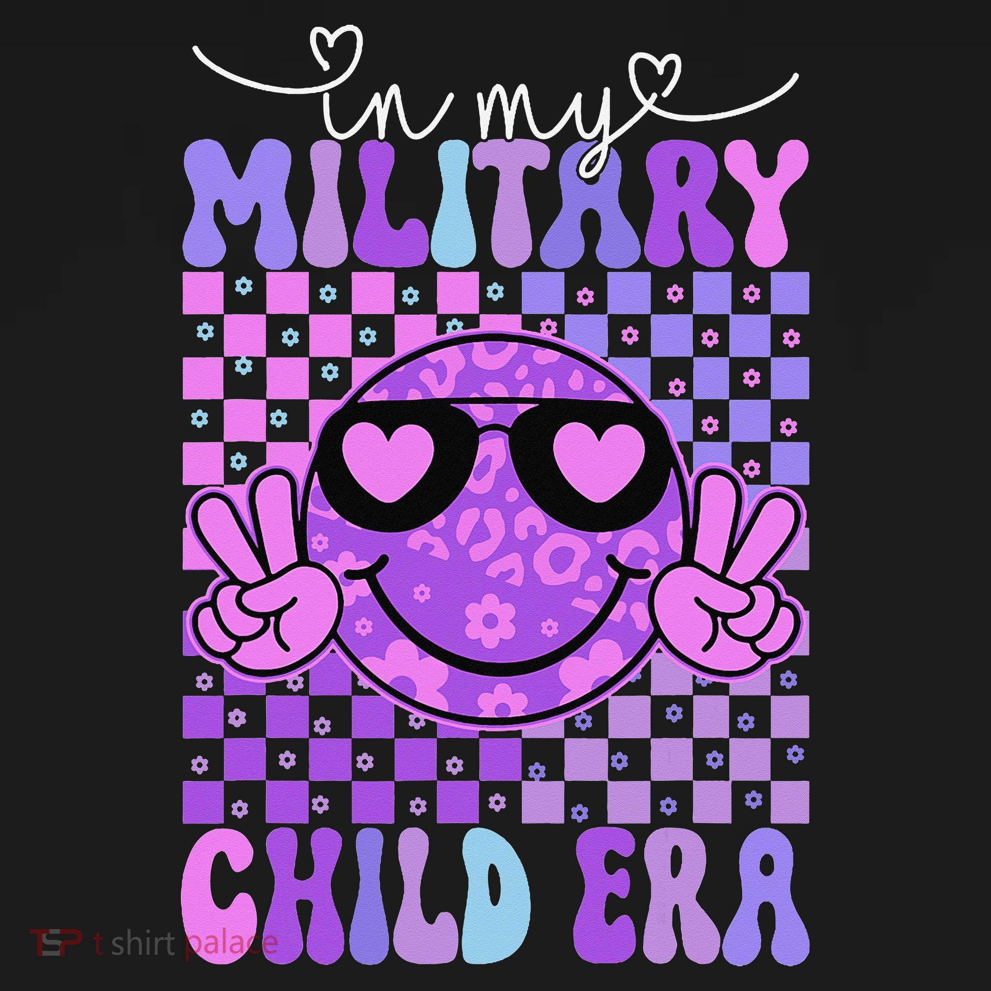 Purple Up For Military In My Military Child Era Month Women's Tank Top