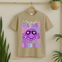 Purple Up For Military In My Military Child Era Month T-Shirt thumb 2