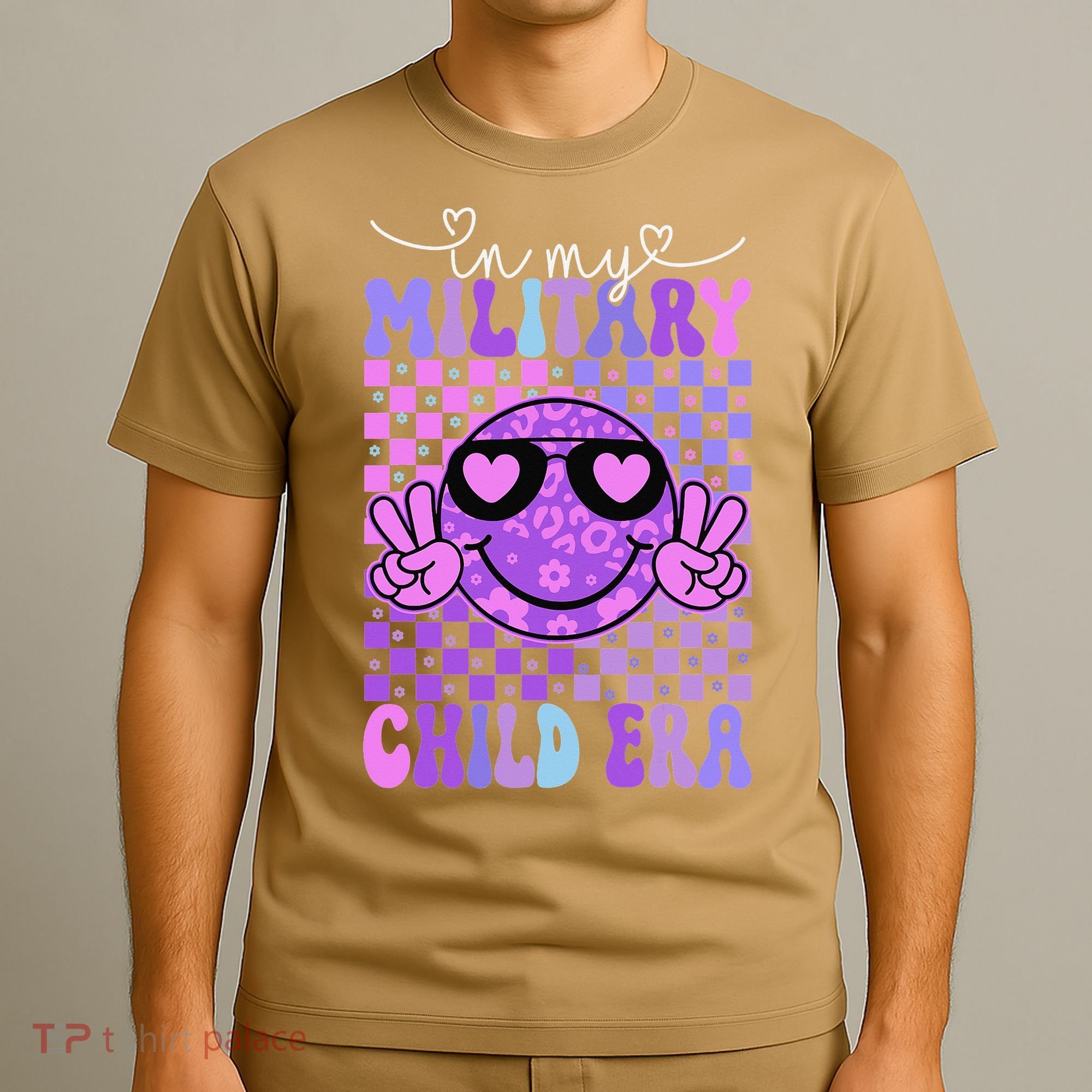 Purple Up For Military In My Military Child Era Month T-Shirt