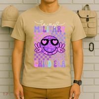 Purple Up For Military In My Military Child Era Month T-Shirt thumb 6