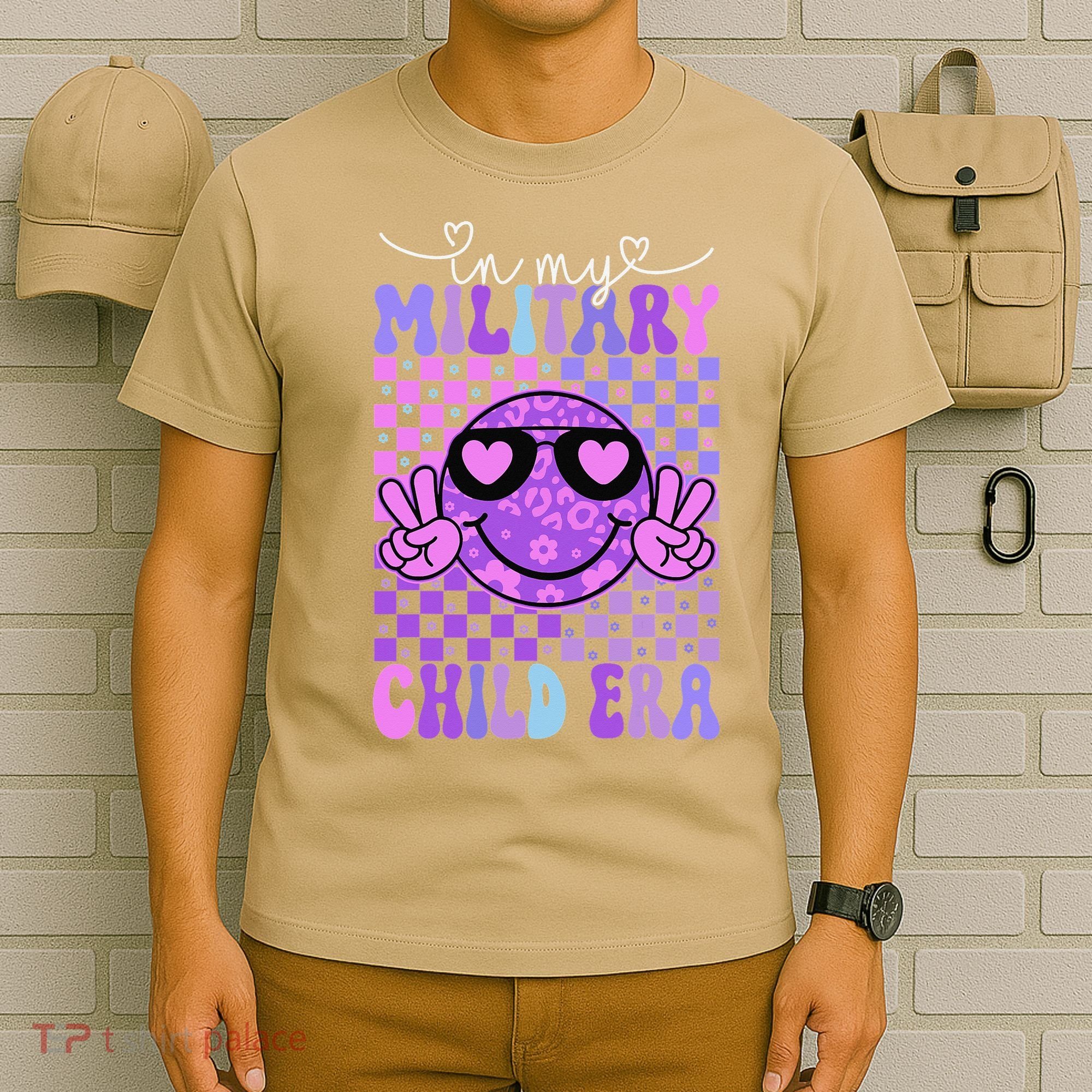 Purple Up For Military In My Military Child Era Month T-Shirt