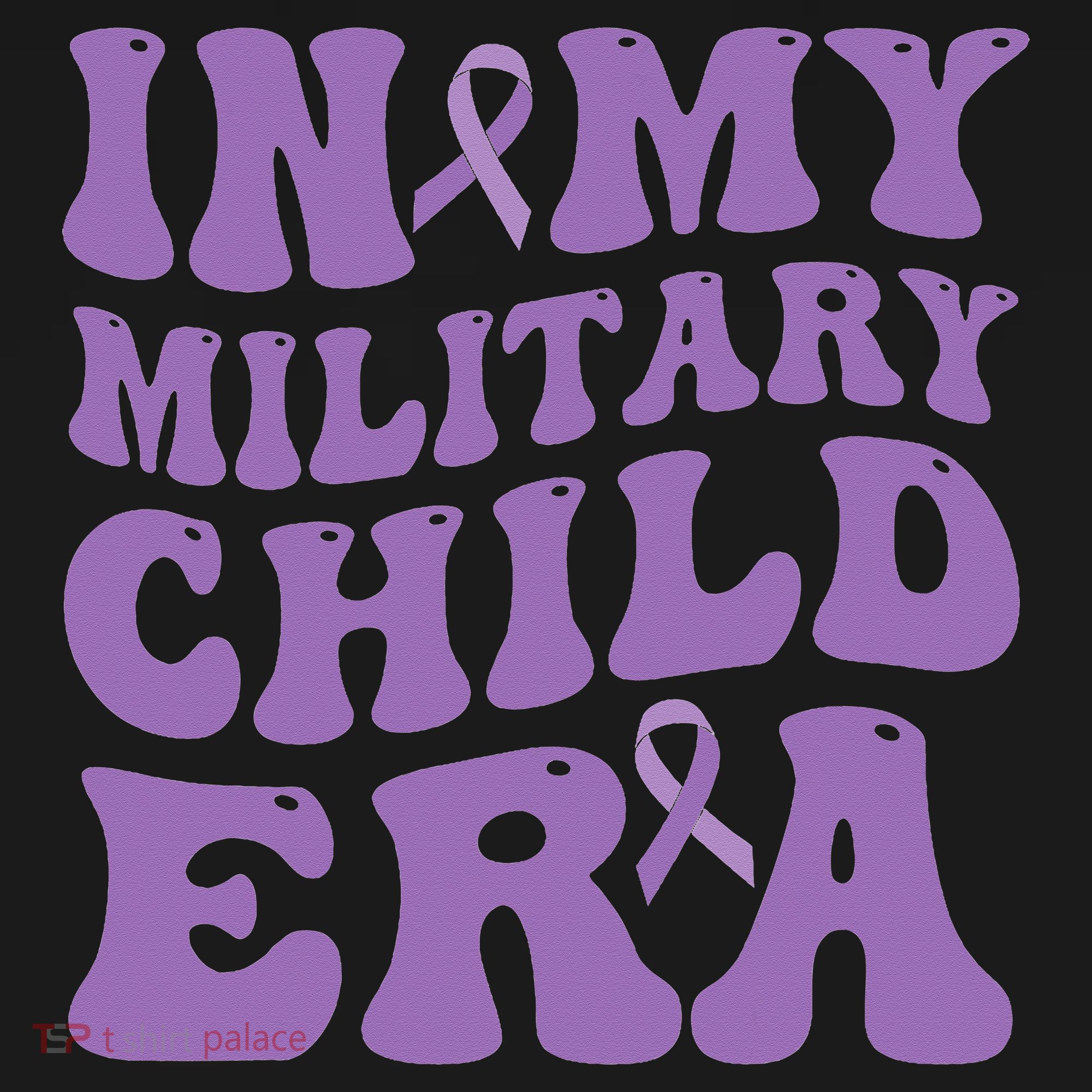 Purple Up For Military In My Military Child Era Month Women's Tank Top