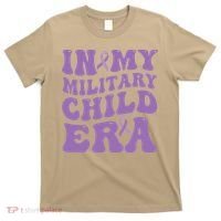 Purple Up For Military In My Military Child Era Month T-Shirt thumb 0