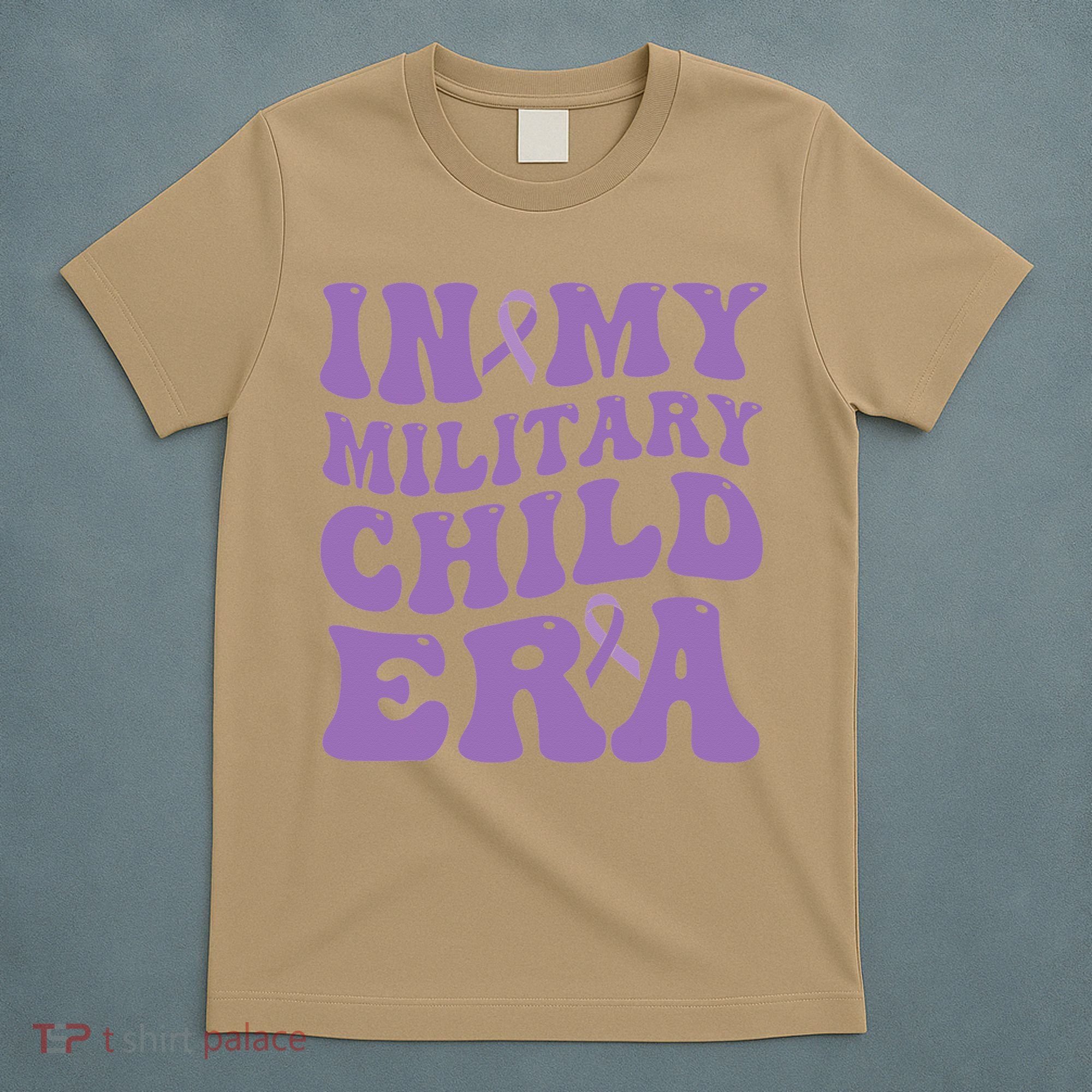 Purple Up For Military In My Military Child Era Month T-Shirt