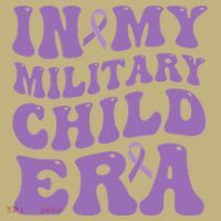 Purple Up For Military In My Military Child Era Month T-Shirt thumb 7