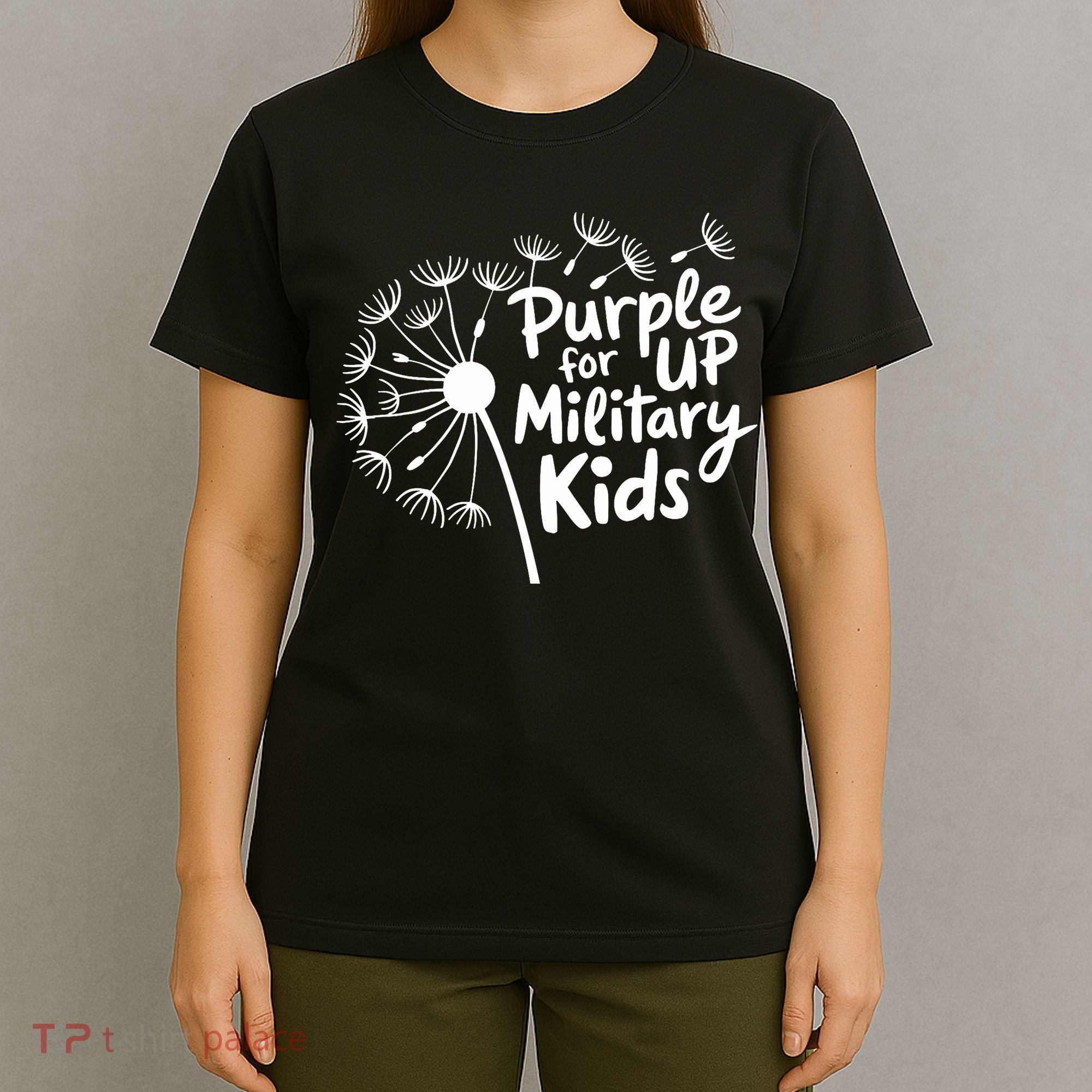 Purple Up For Military  T-Shirt