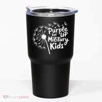 Purple Up For Military  Tumbler thumb 0