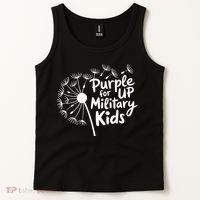 Purple Up For Military  Tank Top thumb 2