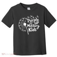 Purple Up For Military  Toddler T-Shirt thumb 0