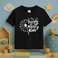 Purple Up For Military  Toddler T-Shirt thumb 3