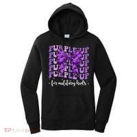 Purple Up For Military Coquette Bow Camo Child Women's Hoodie thumb 0