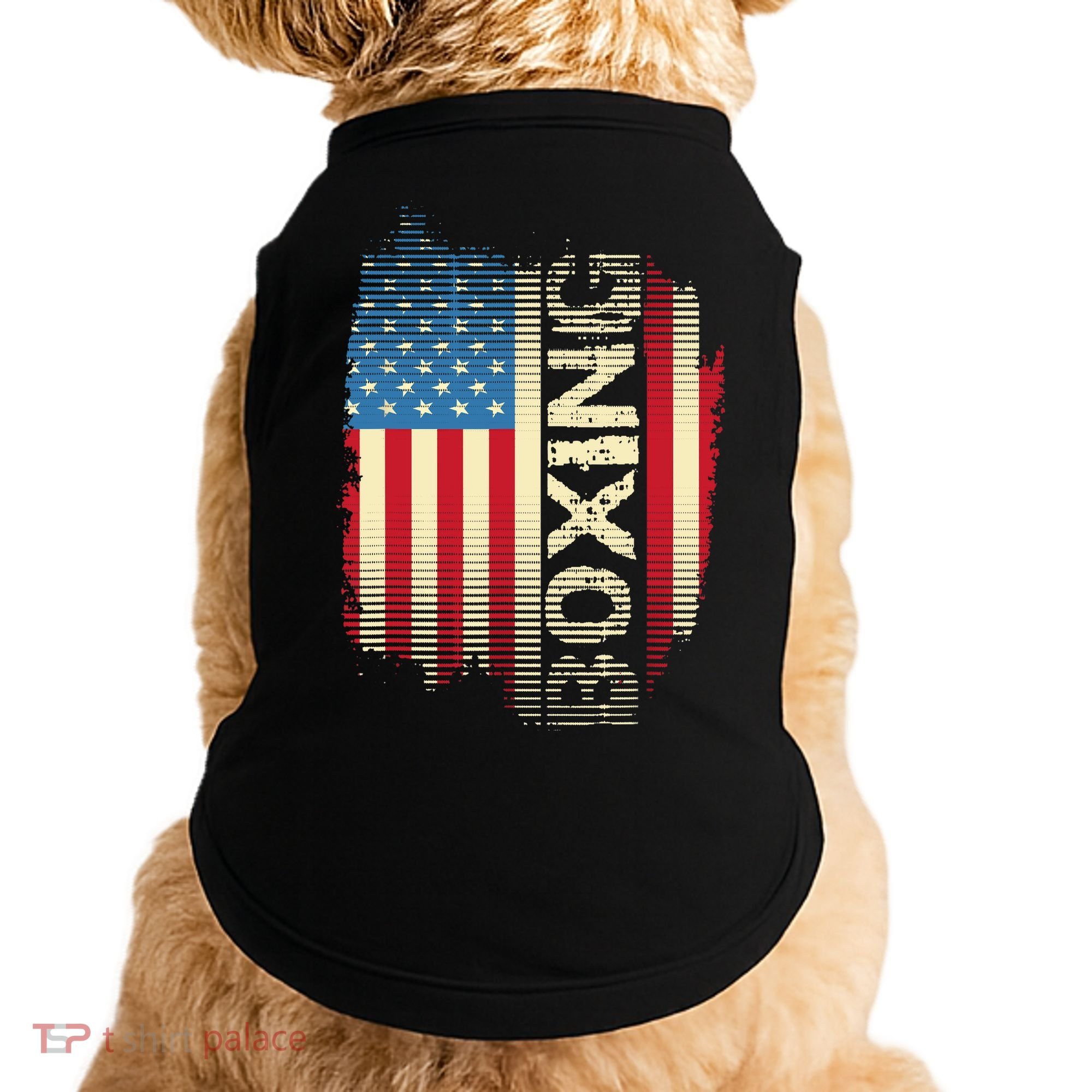 Patriotic USA Flag Boxing Kickboxing Kickboxer Gym Boxer Doggie Tank