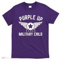 Purple Up For Military Military Child Month T-Shirt thumb 0