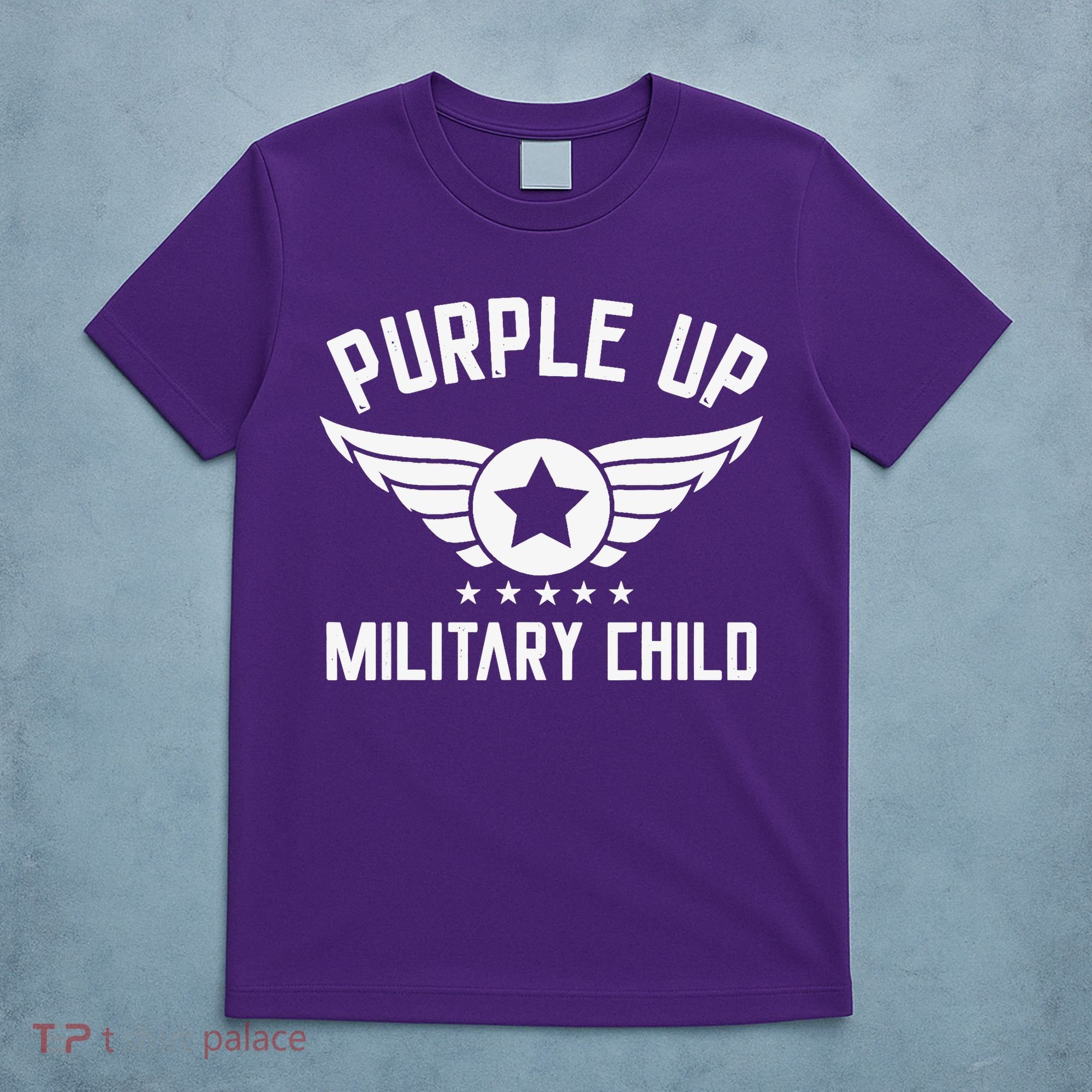 Purple Up For Military Military Child Month T-Shirt
