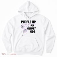 Purple Up For Military Child Month Hoodie thumb 0