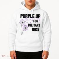Purple Up For Military Child Month Hoodie thumb 2