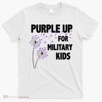 Purple Up For Military Child Month T-Shirt thumb 0