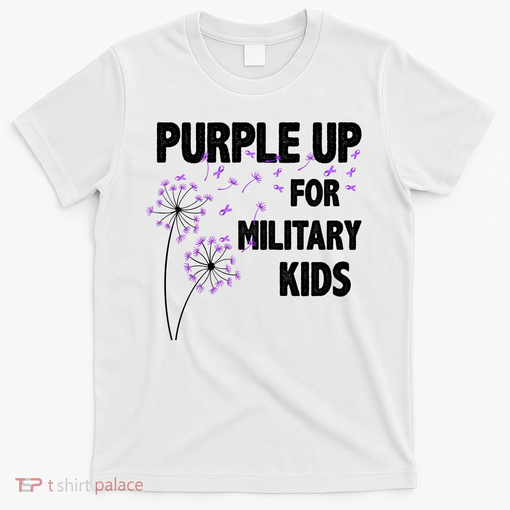 Purple Up For Military Child Month T-Shirt