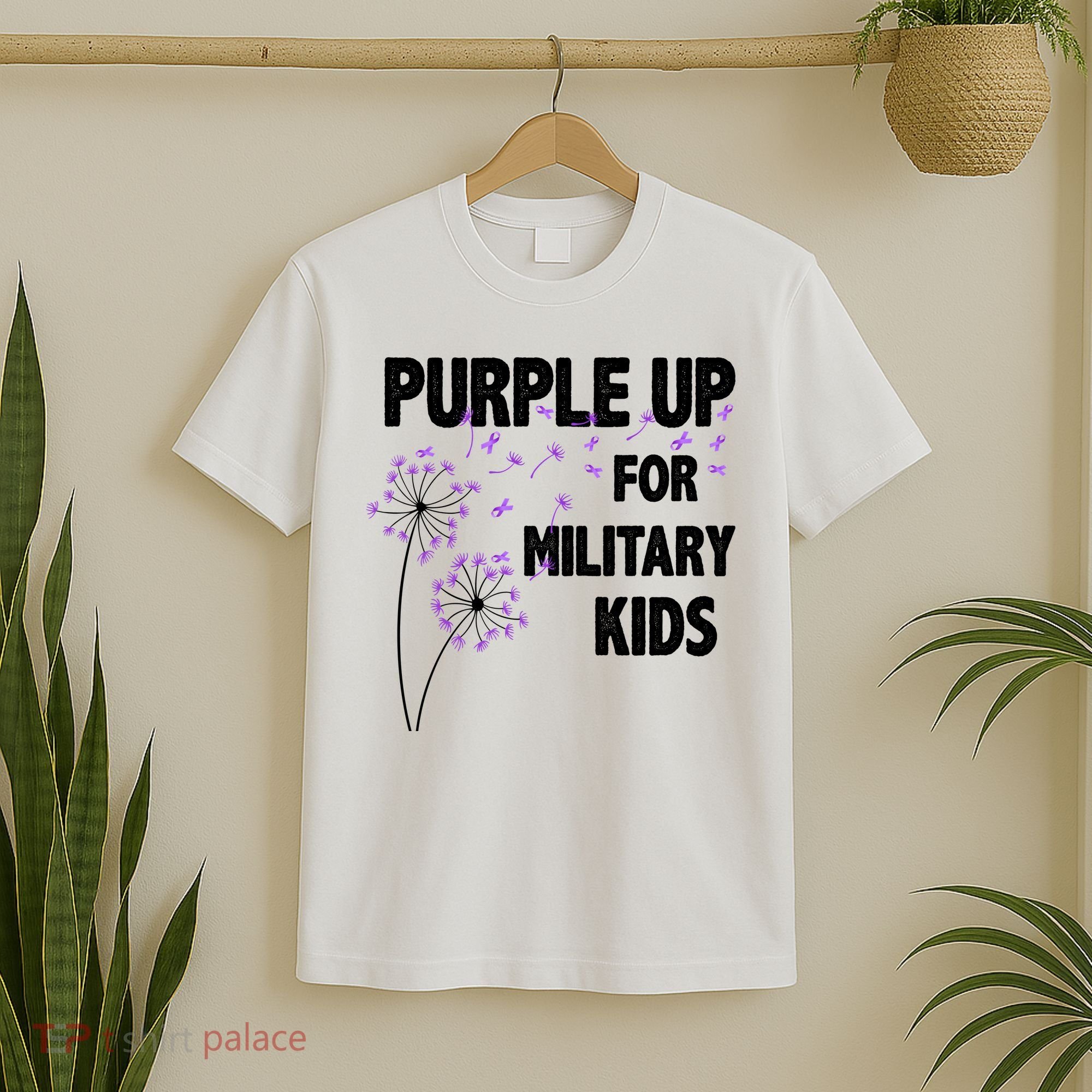 Purple Up For Military Child Month T-Shirt