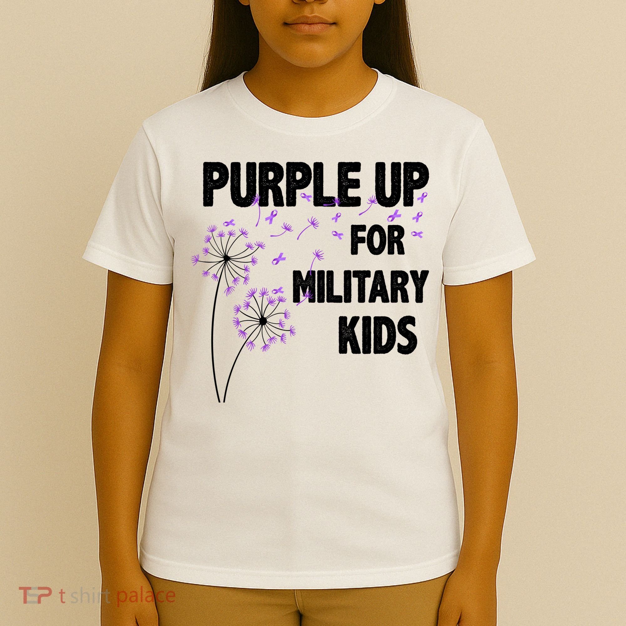 Purple Up For Military Child Month T-Shirt