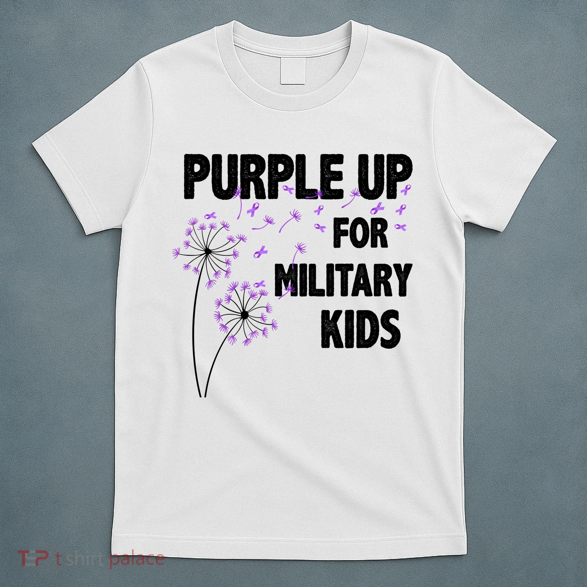 Purple Up For Military Child Month T-Shirt