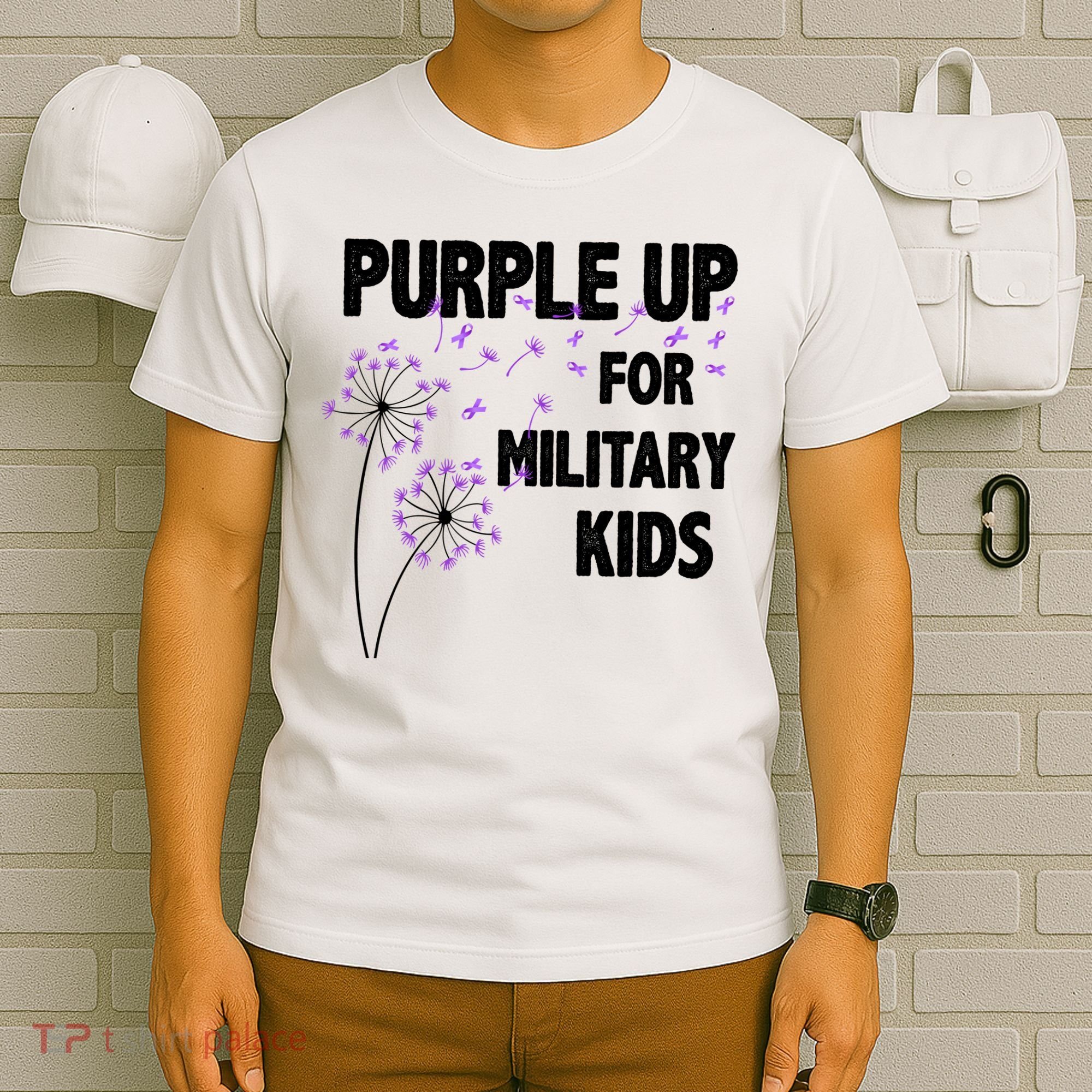 Purple Up For Military Child Month T-Shirt