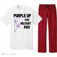 Purple Up For Military Child Month Pajama Set thumb 0