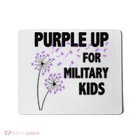 Purple Up For Military Child Month Mousepad thumb 0