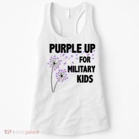 Purple Up For Military Child Month Women's Tank Top thumb 0