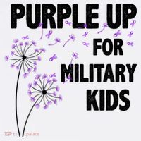 Purple Up For Military Child Month Women's Tank Top thumb 5