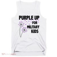 Purple Up For Military Child Month Tank Top thumb 0