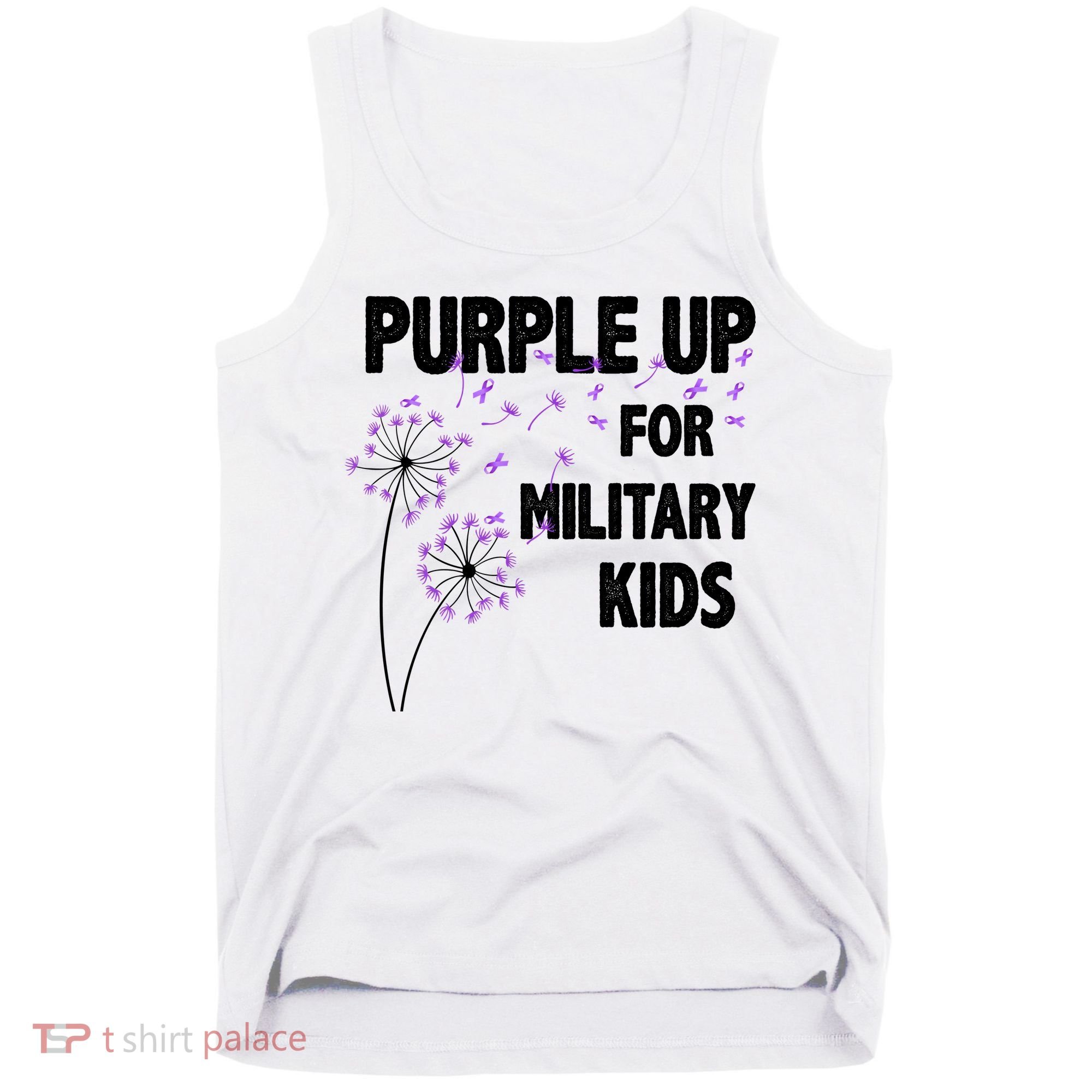 Purple Up For Military Child Month Tank Top