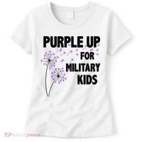 Purple Up For Military Child Month Women's T-Shirt thumb 0