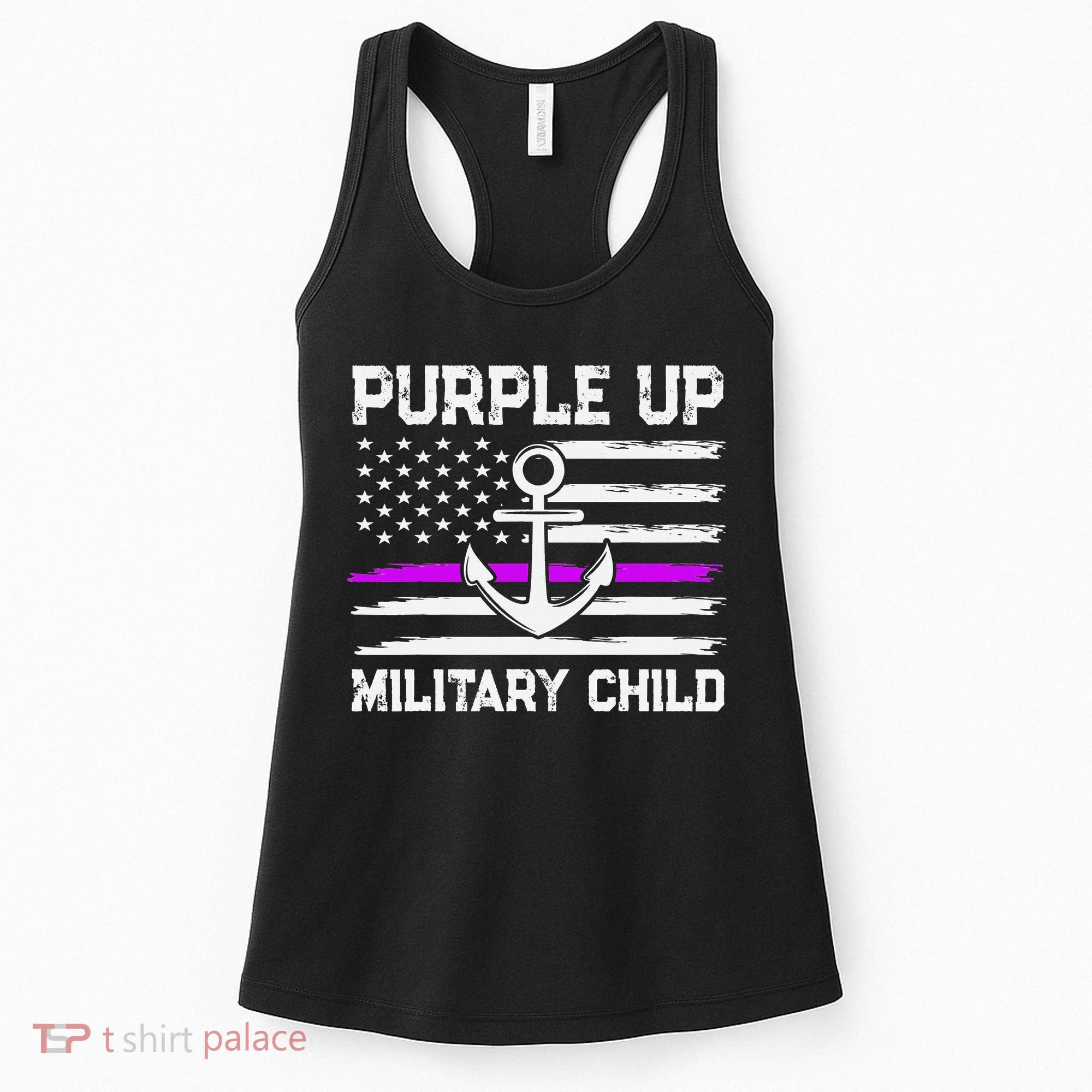 Purple Up For Military Child Month Women's Tank Top
