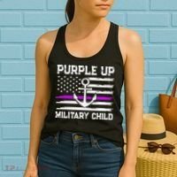 Purple Up For Military Child Month Women's Tank Top thumb 2