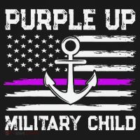 Purple Up For Military Child Month Women's Tank Top thumb 5