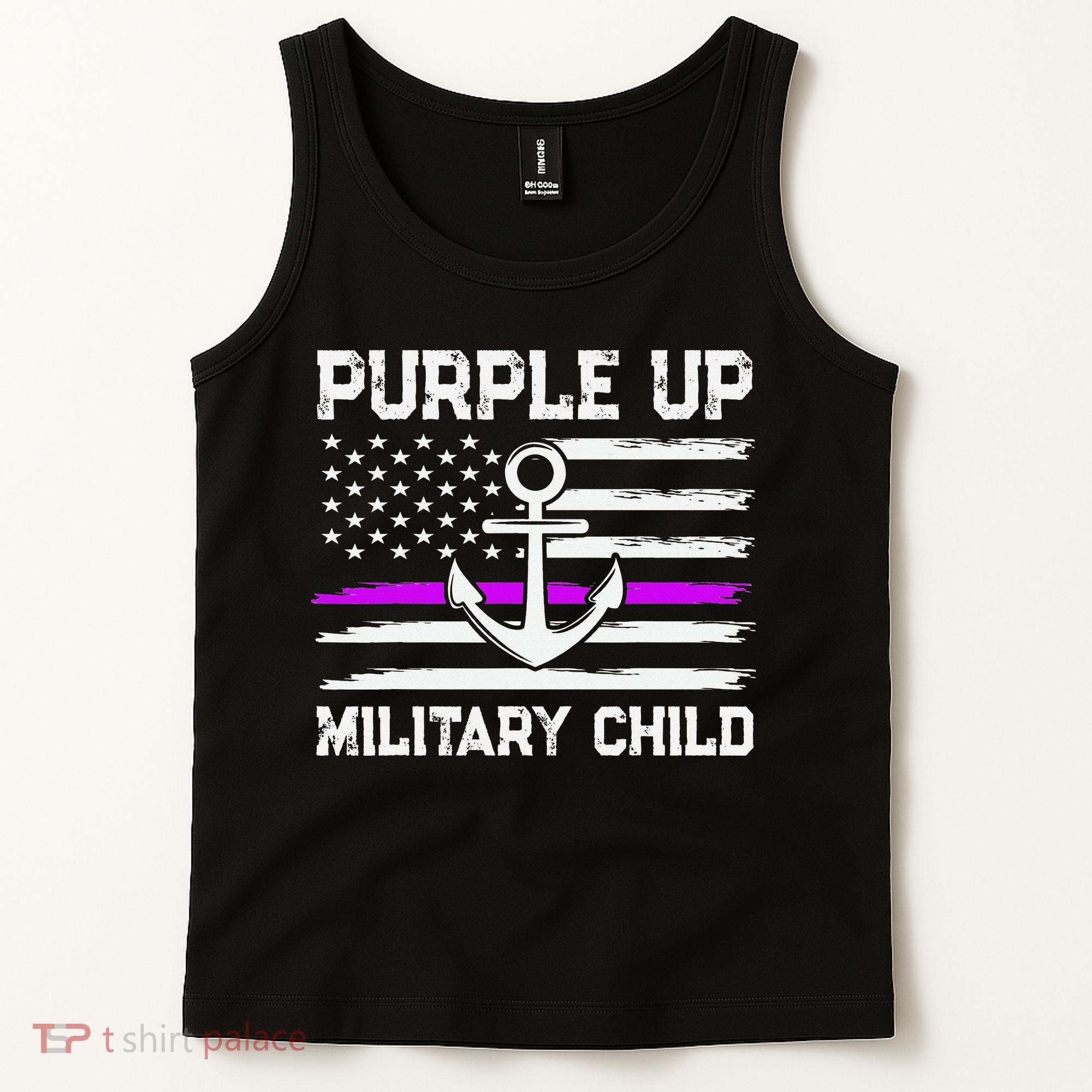 Purple Up For Military Child Month Tank Top
