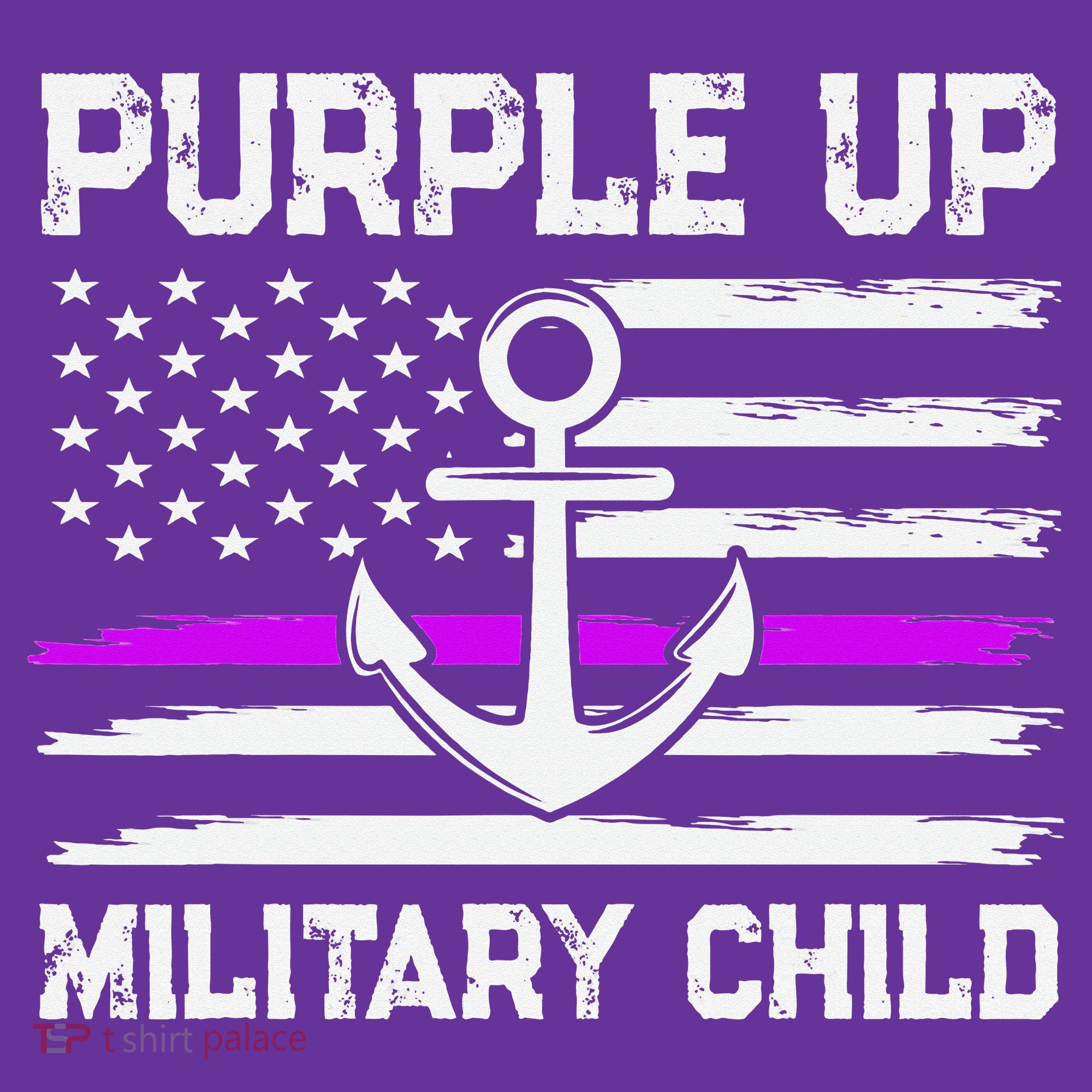 Purple Up For Military Child Month Sweatshirt