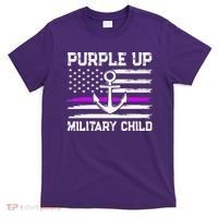 Purple Up For Military Child Month T-Shirt thumb 0