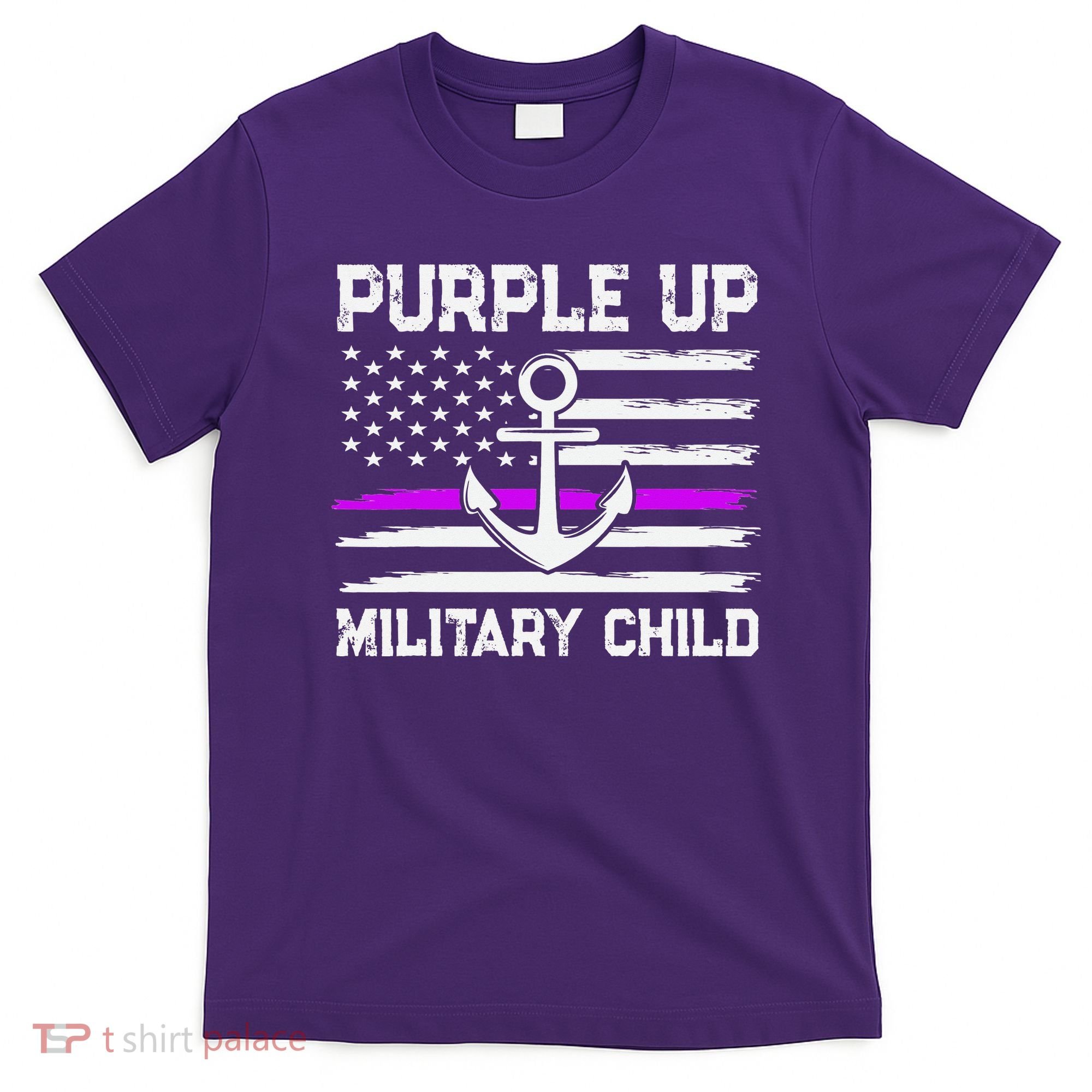 Purple Up For Military Child Month T-Shirt