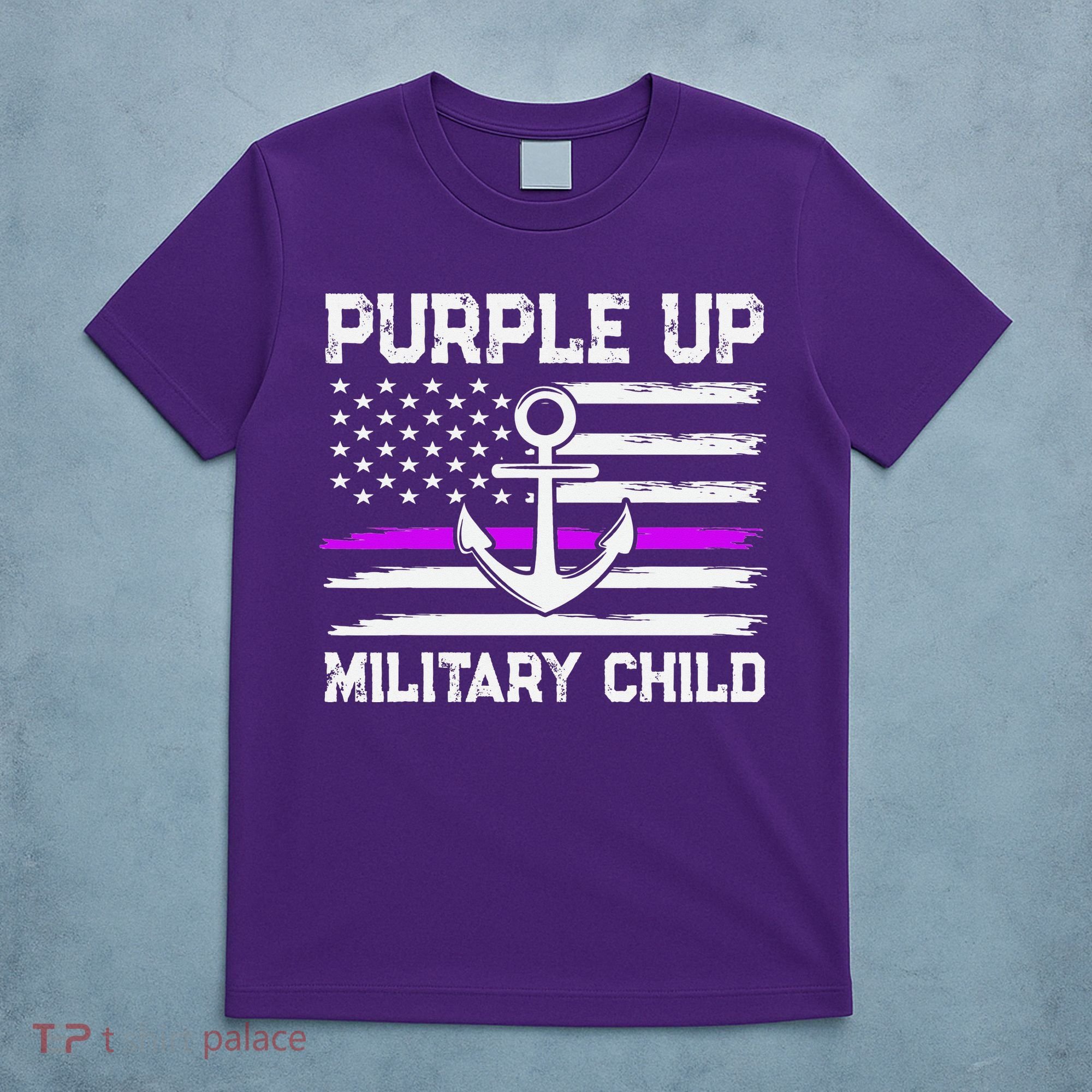 Purple Up For Military Child Month T-Shirt