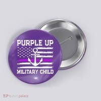 Purple Up For Military Child Month Button thumb 0