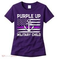 Purple Up For Military Child Month Women's T-Shirt thumb 0